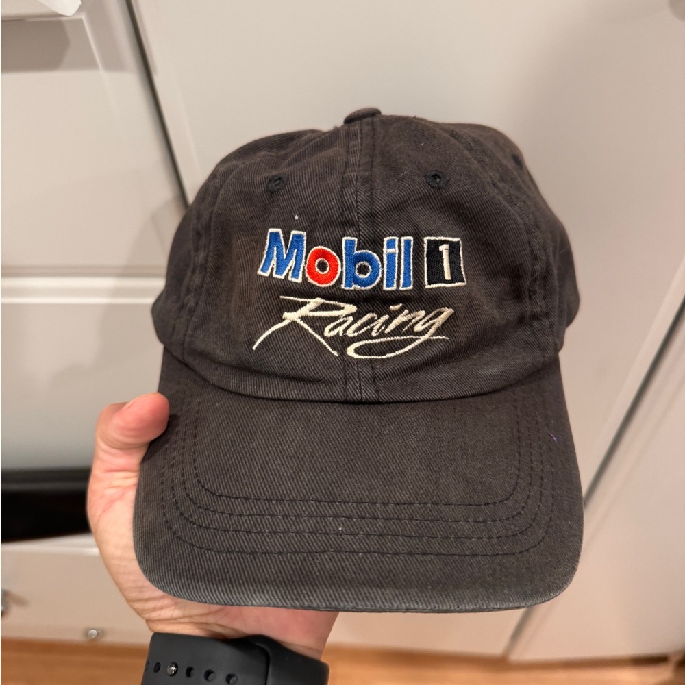Vintage Mobil 1 racing cap good condition